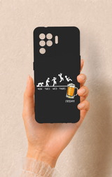 Oppo Reno 5 Lite Uyumlu Fun Day Friday Desenli Silikon Kılıf