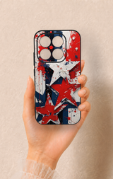 Xiaomi Mi 17 5G Uyumlu Star Flag Desenli Silikon Kılıf