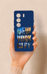 Tecno Camon 40 4G Uyumlu New York City Desenli Silikon Kılıf