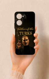 Vivo Y18 Uyumlu Father Of The Turks Desenli Silikon Kılıf