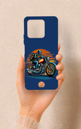 Reeder S71 Uyumlu Moto Rider Desenli Silikon Kılıf