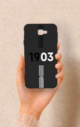 Samsung J7 Prime Uyumlu 1903 Kemer Desenli Silikon Kılıf