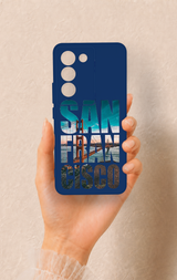 Vivo V30 Lite Uyumlu San Francisco Desenli Silikon Kılıf