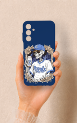 Samsung A15 Uyumlu Royals Desenli Silikon Kılıf
