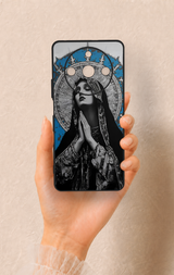 Realme 11 Pro Uyumlu Rahibe Desenli Silikon Kılıf