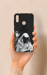 Huawei Y7 2019 Uyumlu Not Today Desenli Silikon Kılıf