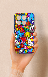 Mi 17T Pro 5G Uyumlu Britto Garden Desenli Silikon Kılıf