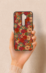 Oppo A5 2020 Uyumlu Pastel Çiçek Bahçesi Desenli Silikon Kılıf