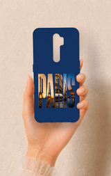 Oppo A5 2020 Uyumlu Paris Desenli Silikon Kılıf
