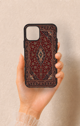 iPhone 11 Pro Uyumlu Acem Halı Desenli Silikon Kılıf