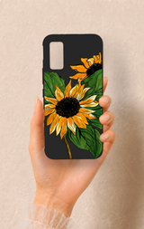 İnfinix Gt 30 Pro Uyumlu Ay Çiçeği Desenli Silikon Kılıf