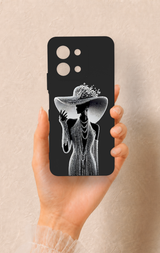 Vivo Y28 Uyumlu Lady Desenli Silikon Kılıf