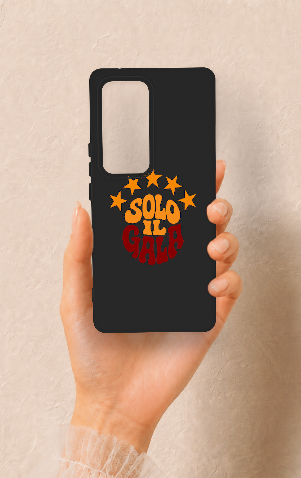 Vivo V30 Uyumlu Solo IL Gala Desenli Silikon Kılıf
