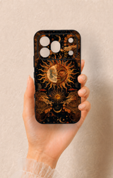 Honor 600 Pro Uyumlu Mistik Güneş Desenli Silikon Kılıf