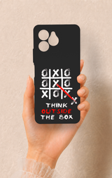 Omix x6 Uyumlu Out Side The Box Desenli Silikon Kılıf