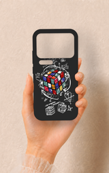 Xiaomi Mi 17 Pro 5G Uyumlu Rubik Küb Desenli Silikon Kılıf