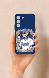 Samsung S22 Uyumlu Royals Desenli Silikon Kılıf
