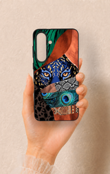 Samsung S25Fe Uyumlu Amazon Kaplan Desenli Silikon Kılıf
