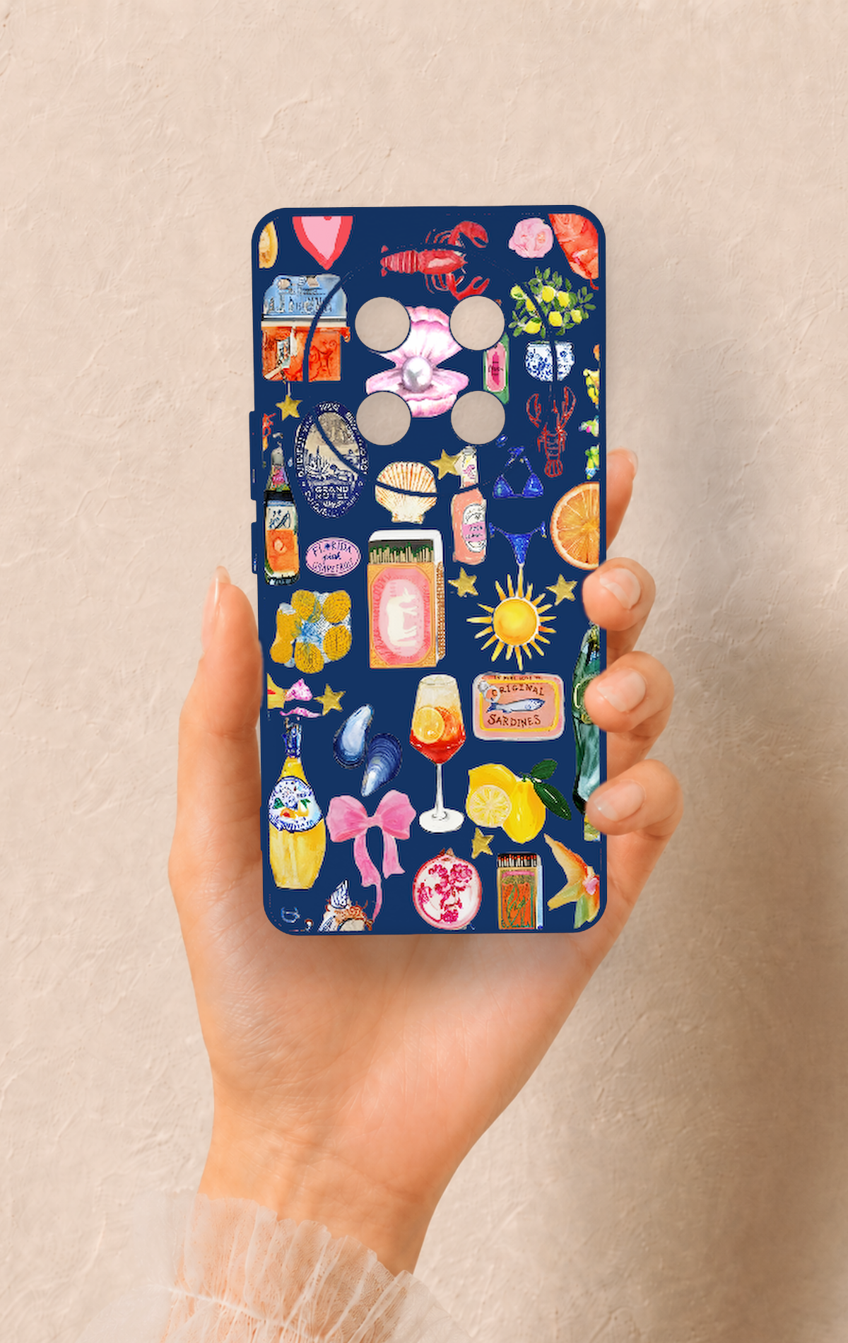 Honor Magic 7 Lite 5G Uyumlu Summer Desenli Silikon Kılıf