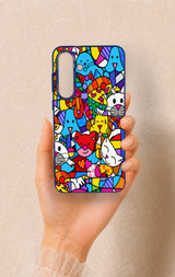 Samsung S25Fe Uyumlu Britto Garden Desenli Silikon Kılıf