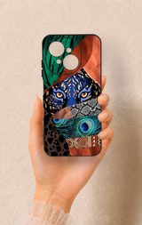 Tecno Spark Go1 Uyumlu Amazon Kaplan Desenli Silikon Kılıf
