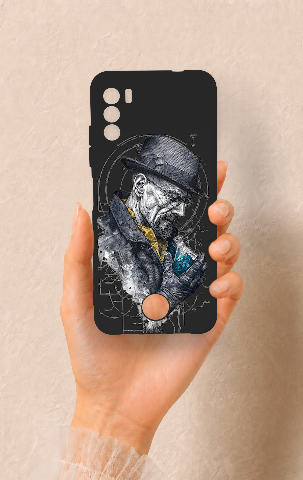 Reeder S19 Max Pro S Uyumlu Walter White Desenli Silikon Kılıf