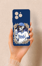 Omix X7 Uyumlu Royals Desenli Silikon Kılıf