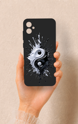 Samsung A05 Uyumlu İyi ve Kötü Desenli Silikon Kılıf