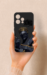 Oppo Reno 15 5G Uyumlu King Desenli Silikon Kılıf