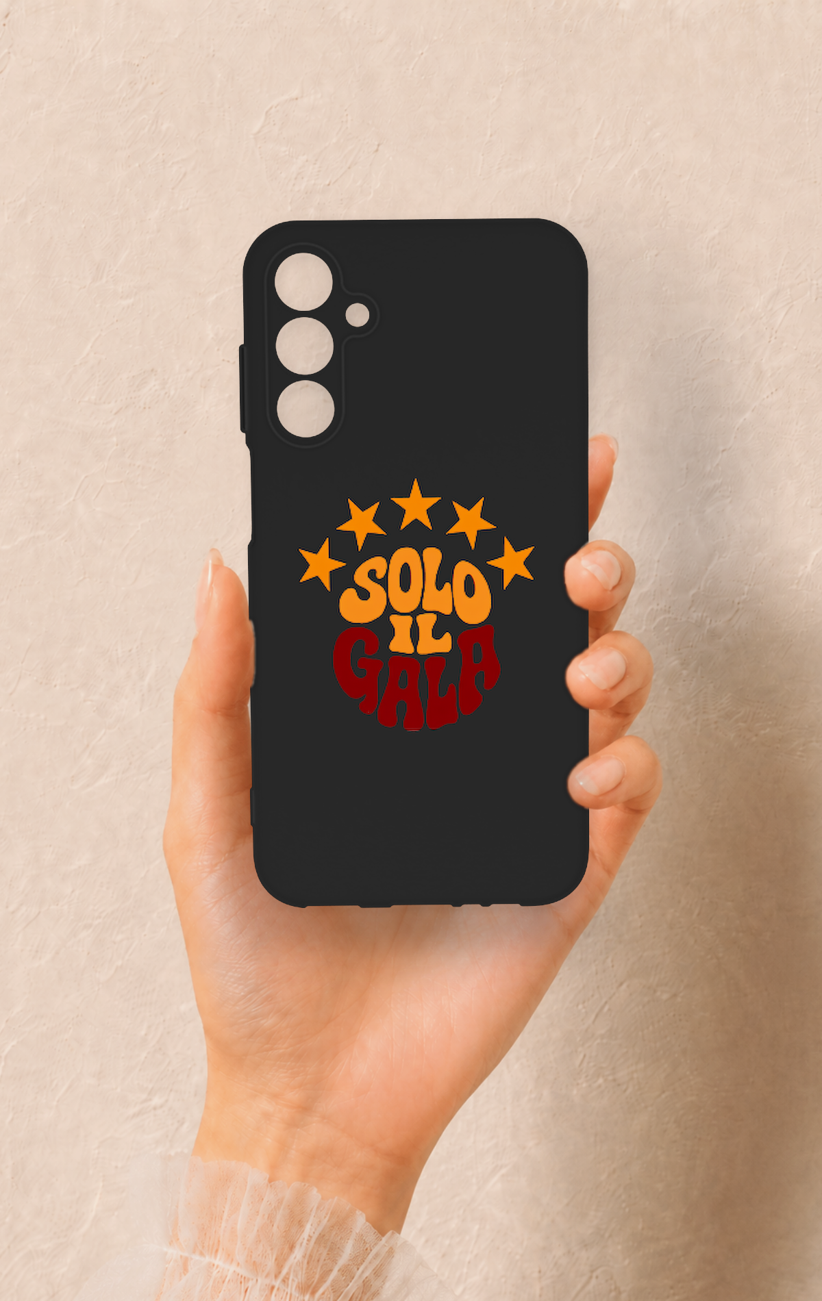 Samsung A15 Uyumlu Solo IL Gala Desenli Silikon Kılıf