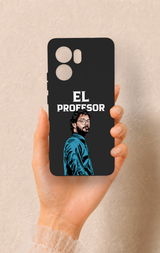 Oppo Reno 13F Uyumlu El Profesor Desenli Silikon Kılıf