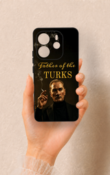 Redmi Note 14 4G Uyumlu Father Of The Turks Desenli Silikon Kılıf