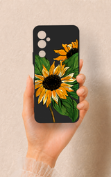 Tecno Pova Neo 2 Uyumlu Ay Çiçeği Desenli Silikon Kılıf