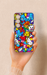 Samsung S26 Uyumlu Britto Garden Desenli Silikon Kılıf
