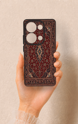 Redmi Note 13 Pro 4G Uyumlu Acem Halı Desenli Silikon Kılıf