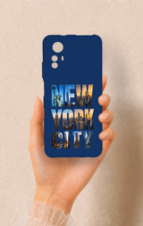 Redmi Note 12S Uyumlu New York City Desenli Silikon Kılıf