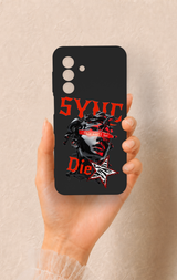 Samsung A17 Uyumlu Sync Die Desenli Silikon Kılıf