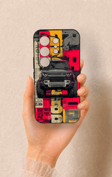 Tecno Camon 50 Uyumlu Defender Truck Desenli Silikon Kılıf
