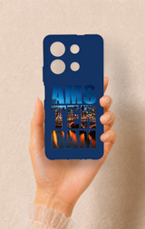 İnfinix Note 30 Uyumlu Amsterdam Desenli Silikon Kılıf