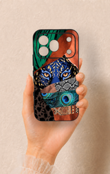 Honor 600 Pro Uyumlu Amazon Kaplan Desenli Silikon Kılıf