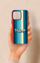 iPhone 16 Pro Max Uyumlu Vintage Desenli Silikon Kılıf