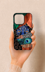 iPhone 13 Pro Uyumlu Amazon Kaplan Desenli Silikon Kılıf
