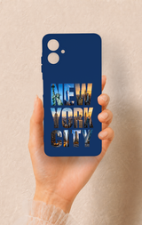 Samsung A06 Uyumlu New York City Desenli Silikon Kılıf
