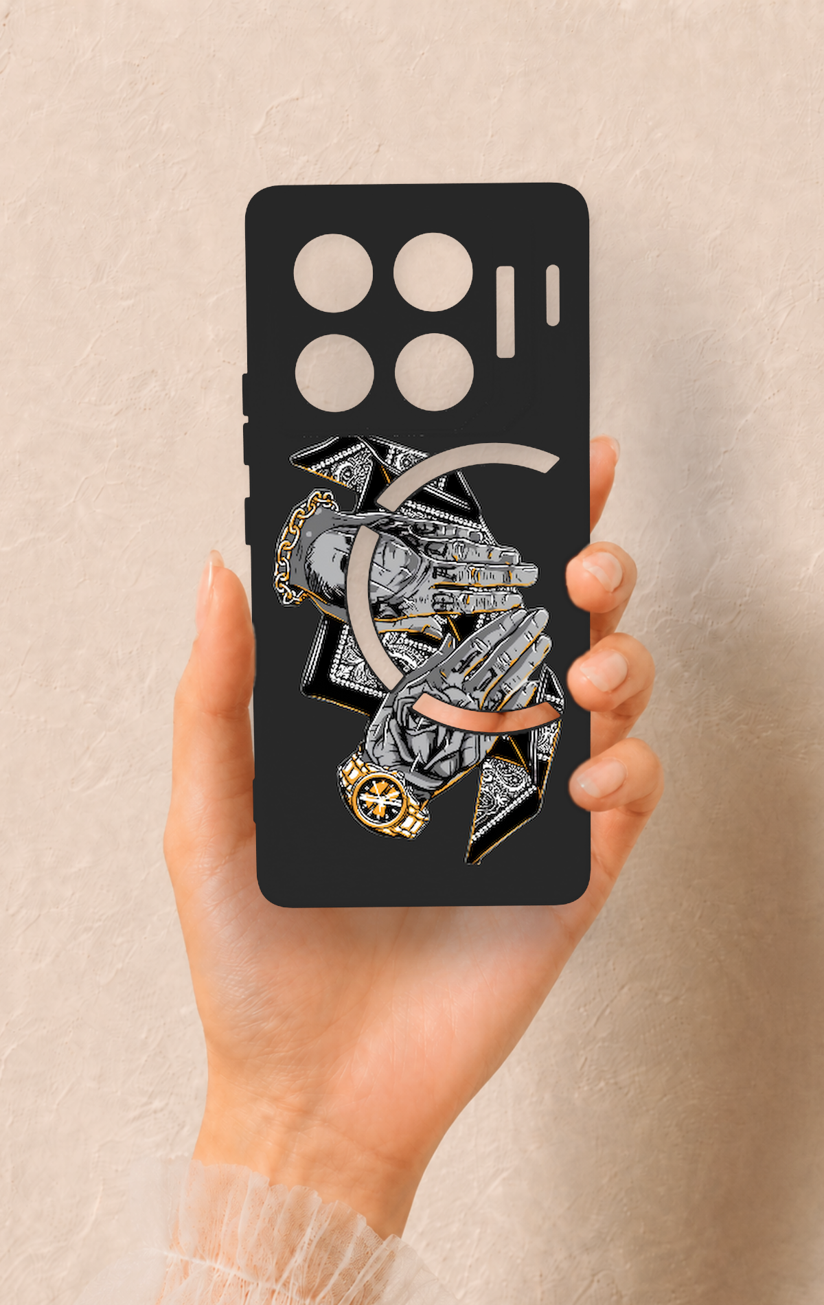İnfinix Gt 20 Pro Uyumlu Self Made Desenli Silikon Kılıf