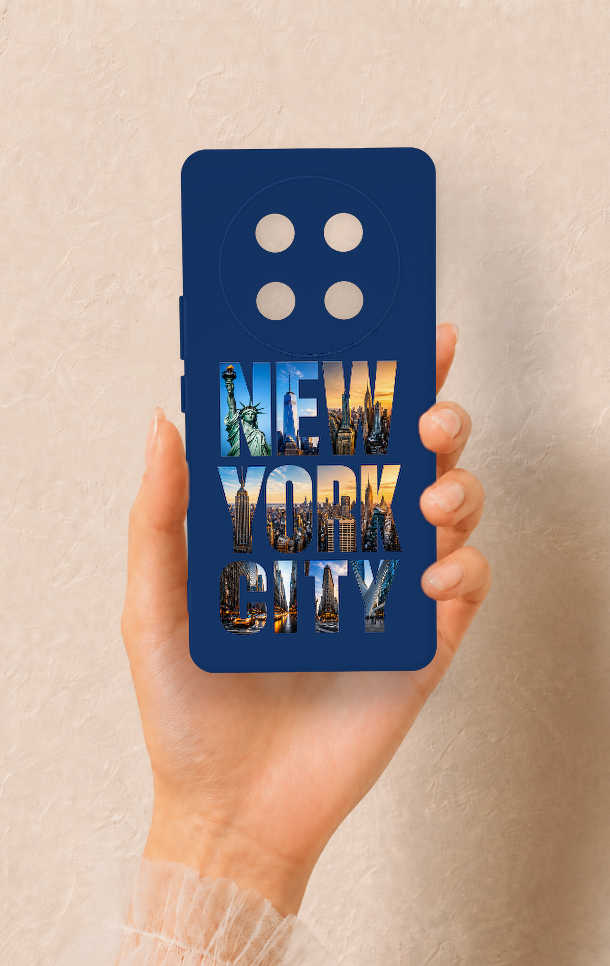Honor Magic 7 Lite 5G Uyumlu New York City Desenli Silikon Kılıf