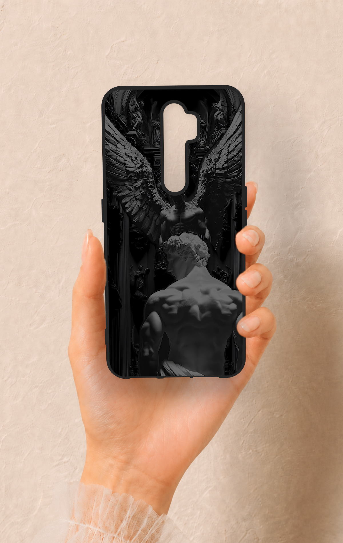 Oppo A5 2020 Uyumlu Icarus Desenli Silikon Kılıf