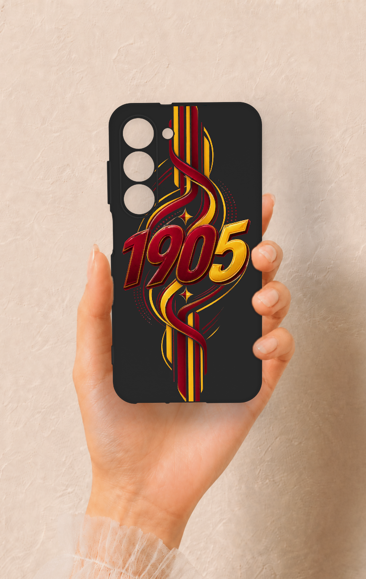 Samsung S23 Uyumlu GS-1905 Desenli Silikon Kılıf