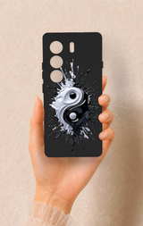 Tecno Camon 40 4G Uyumlu İyi ve Kötü Desenli Silikon Kılıf