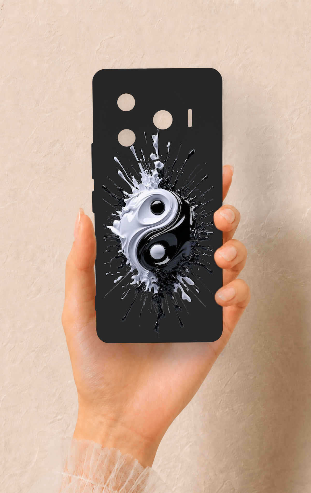 Tecno Camon 30 Pro 5G Uyumlu İyi ve Kötü Desenli Silikon Kılıf
