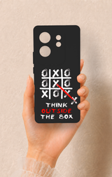 İnfinix Zero 30 Uyumlu Out Side The Box Desenli Silikon Kılıf